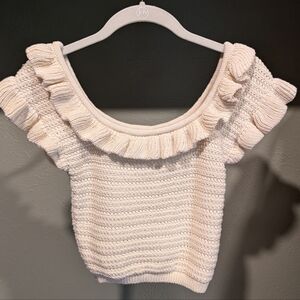 Crochet Knit Top